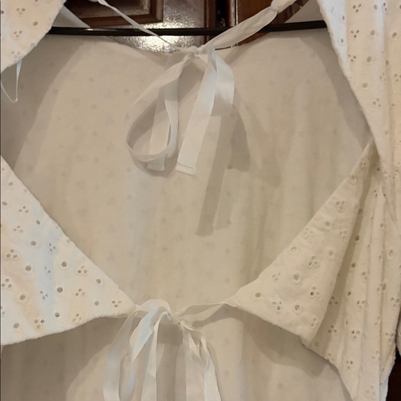Free People Ivory Eyelet Backless Dress - Picture 5 of 5